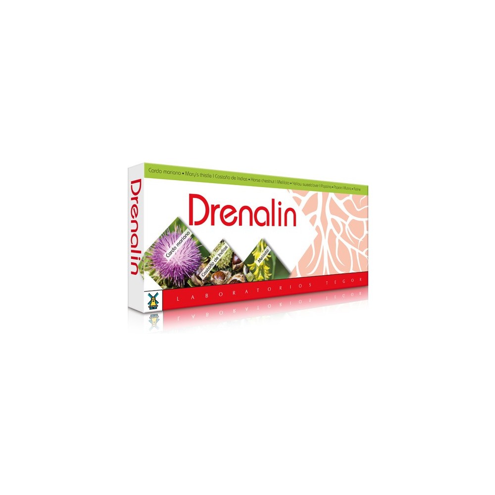 Drenalin Ampollas 10x 10ml de Tegor Tegor T30347 Control de Peso salud.bio
