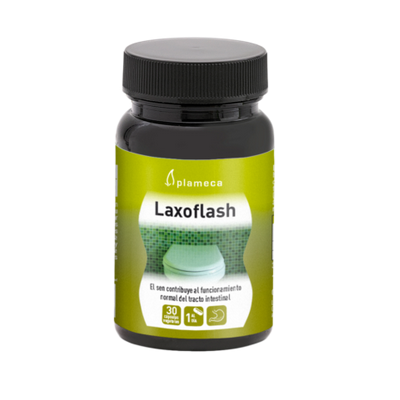Laxoflash de 30 cápsulas vegetales de Plameca Plameca 8435100845862 Laxantes salud.bio