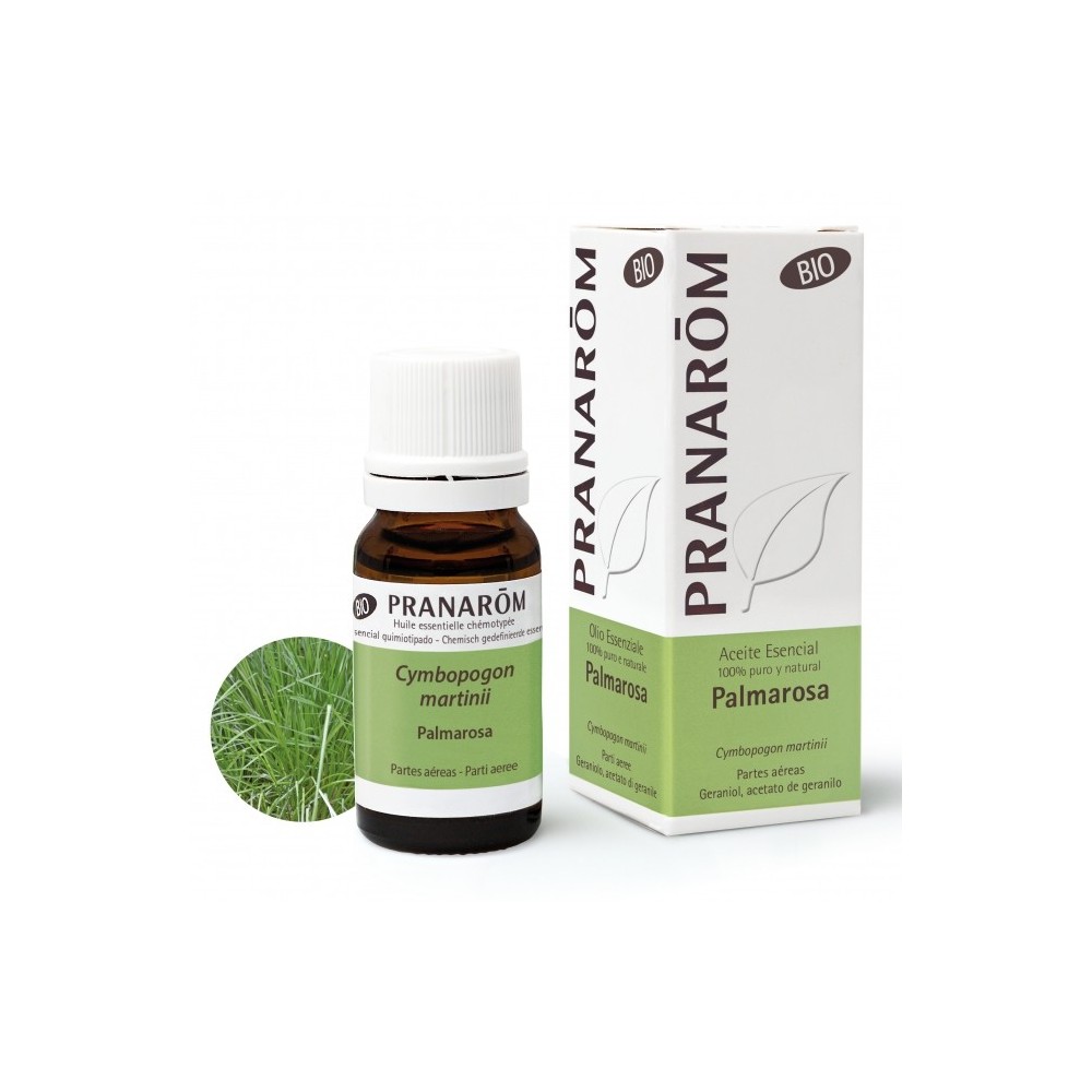 Palmarosa Aceite Esencial BIO Quimiotipado de Pranarôm Pranarom 226144 Acéites esenciales salud.bio