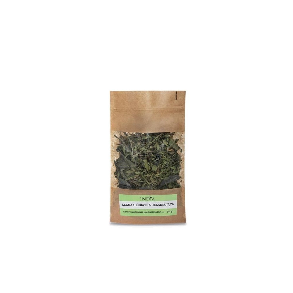 Infusión de Cáñamo 50gr. de India lab India Organic USA 5903707352500 Plantas Medicinales salud.bio