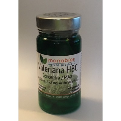 Valeriana Máxima Concentración de Manabíos Manabios 111205 Estados emocionales, ansiedad, estrés, depresión, relax salud.bio