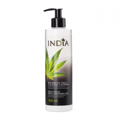 Bálsamo Corporal 400 ml. aceite de cañamo de India Lab India Cosmetec and food 5901138249642 Cosmética Natural salud.bio