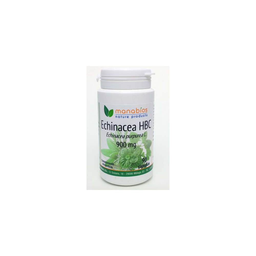Equinacea HBC 90 Cápsulas 900mg de Manabios Manabios MAN-111643 Sistema inmunitario salud.bio