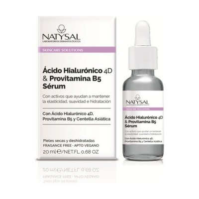 Sérum Ácido Hialurónico 4D y Provitamina B5 20ml Skincare Solutions de Natysal Natysal NAT-13590 Cosmética Natural salud.bio