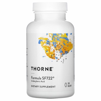 Formula SF722, 250 perlas (Ácido undecilénico) de Thorne Research Thorne Research THR-72201 Ayudas aparato Digestivo salud.bio