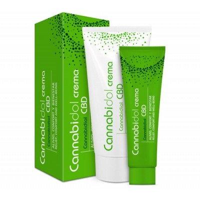 Cannabidol (CBD) en Crema de Laboratorios Tegor Tegor  Suplementos Naturales acción Analgesica, Antiinflamatoria, malestar, d...