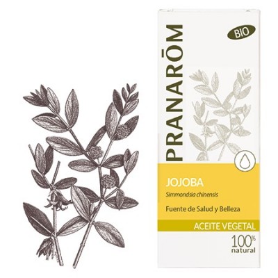 ACÉITE DE JOJOBA 50ML BIO DE PRANARÓM Pranarom  Uso tópico salud.bio