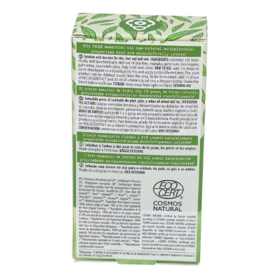 MICOESENTIAL Arbol Del Te & Manuka de Esential'aroms Esential´aroms INT-50339 Aceites esenciales uso topico salud.bio