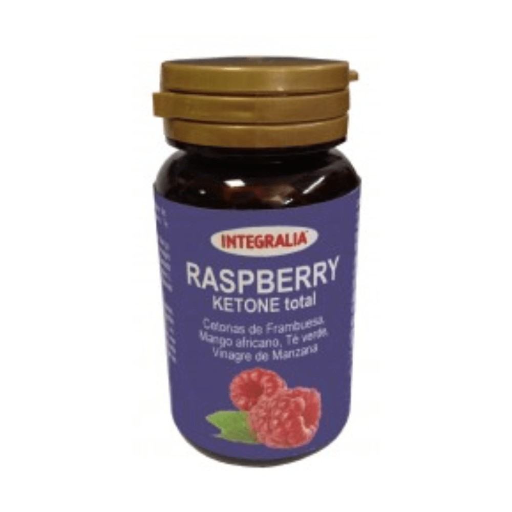 RASPBERRY KETONE TOTAL CETONAS DE FRAMBUESA 60 cápsulas de Integralia INTEGRALIA 378 Control de Peso salud.bio