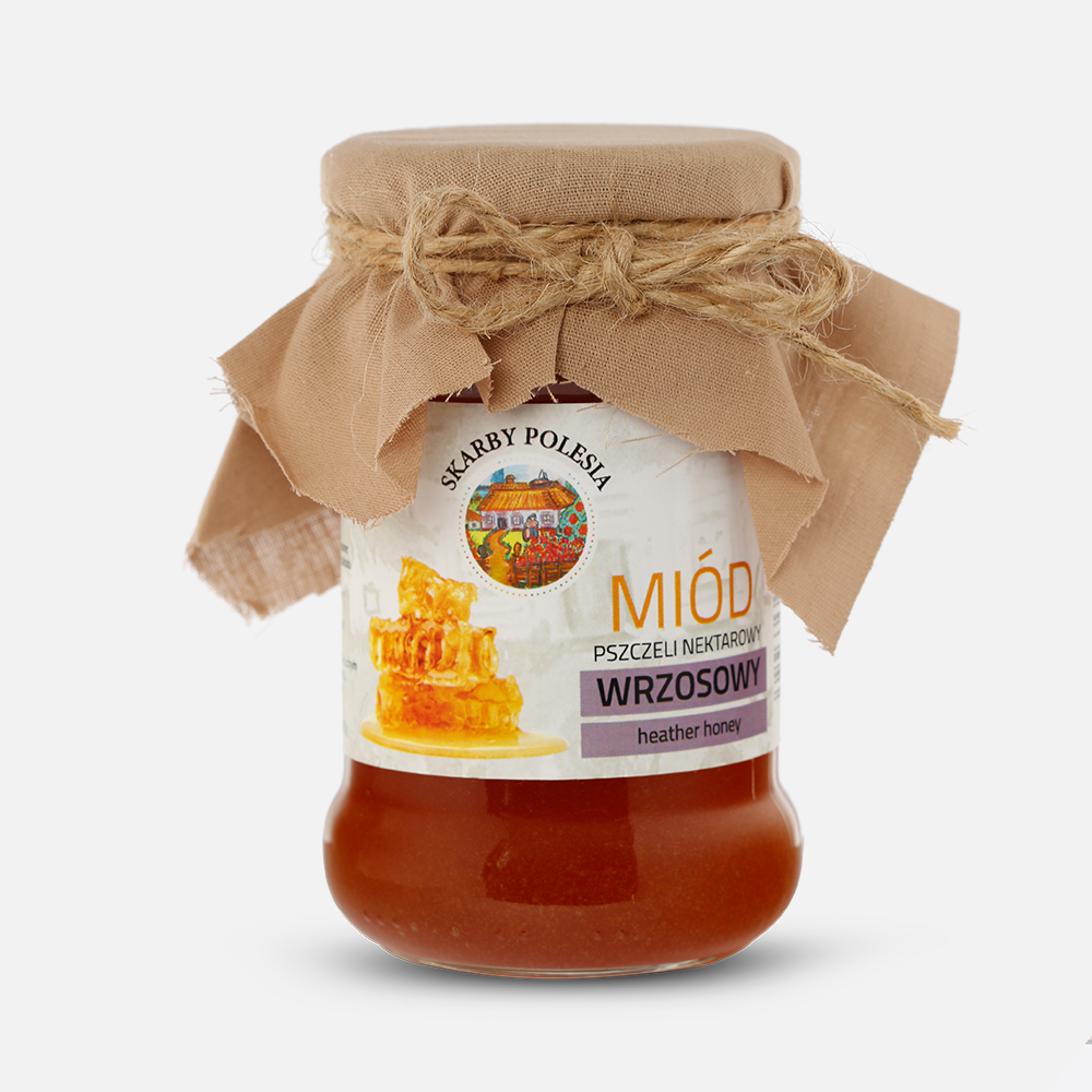 MIEL pura de Brezo (heather honey) 400g de la Polinesia India Cosmetec and food 5903991430991 Miel, Polen, Jalea Real, Propol...