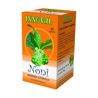 Noni Morinda citrifolia (Estado Puro antigua innoval) 40 cápsulas de Tongil Tongil M50 Sistema inmunitario salud.bio