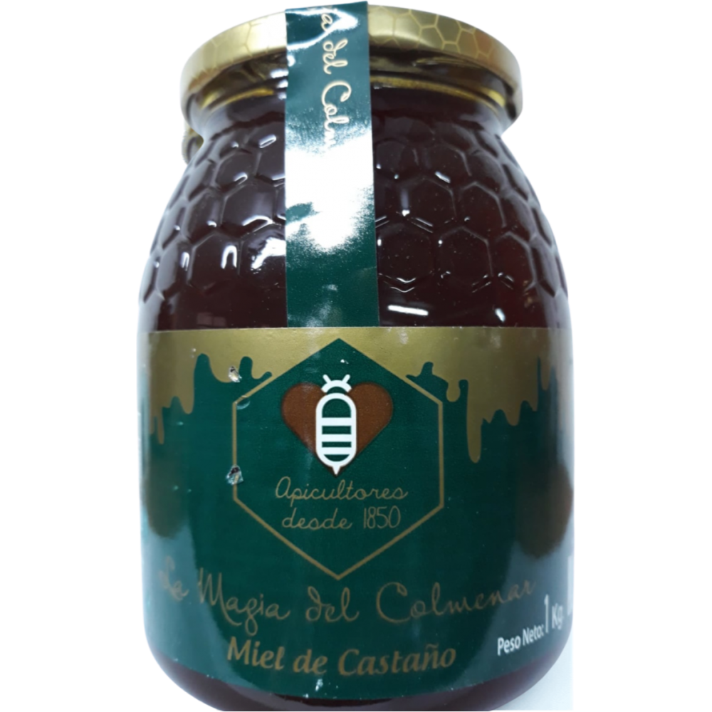 MIEL de Castaño 500g de la Magia del Colmenar La Magia del colmenar 8437019239350 Miel, Polen, Jalea Real, Propolis salud.bio