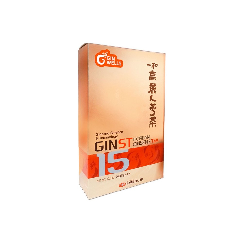 Ginseng TEA IL HWA Ginst-15, 100 sobres 3g de Tongil Tongil A11 Cansancio, fatiga, astenia primaveral salud.bio