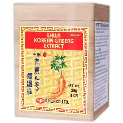 Extracto Puro de Ginseng Coreano IL HWA 5:1 6 años de Tongil Tongil A03 Cansancio, fatiga, astenia primaveral salud.bio