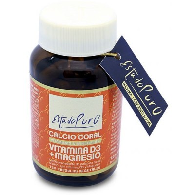 Calcio Coral Vitamina D3 & Magnesio de Estado Puro Tongil M23 Articulaciones, Huesos, Tendones y Musculos, componen el Aparat...
