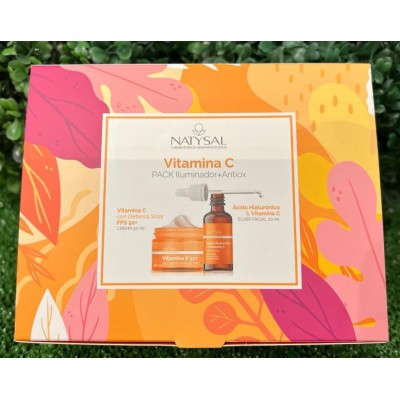Estuche PACK iluminador+Antiox Vitamina C de Natysal Natysal NAT-13495 Cosmética Natural salud.bio