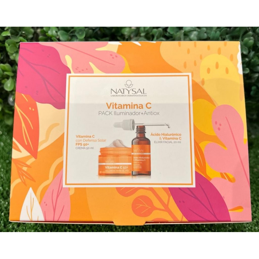 Estuche PACK iluminador+Antiox Vitamina C de Natysal Natysal NAT-13495 Cosmética Natural salud.bio
