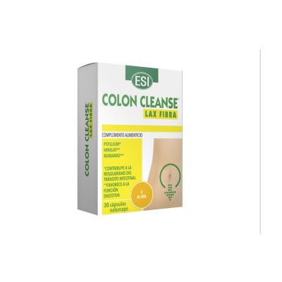 COLON CLEANSE Lax Fibra 30 Cápsulas de ESI ESI LABORATORIOS ESI-39010215 Laxantes salud.bio
