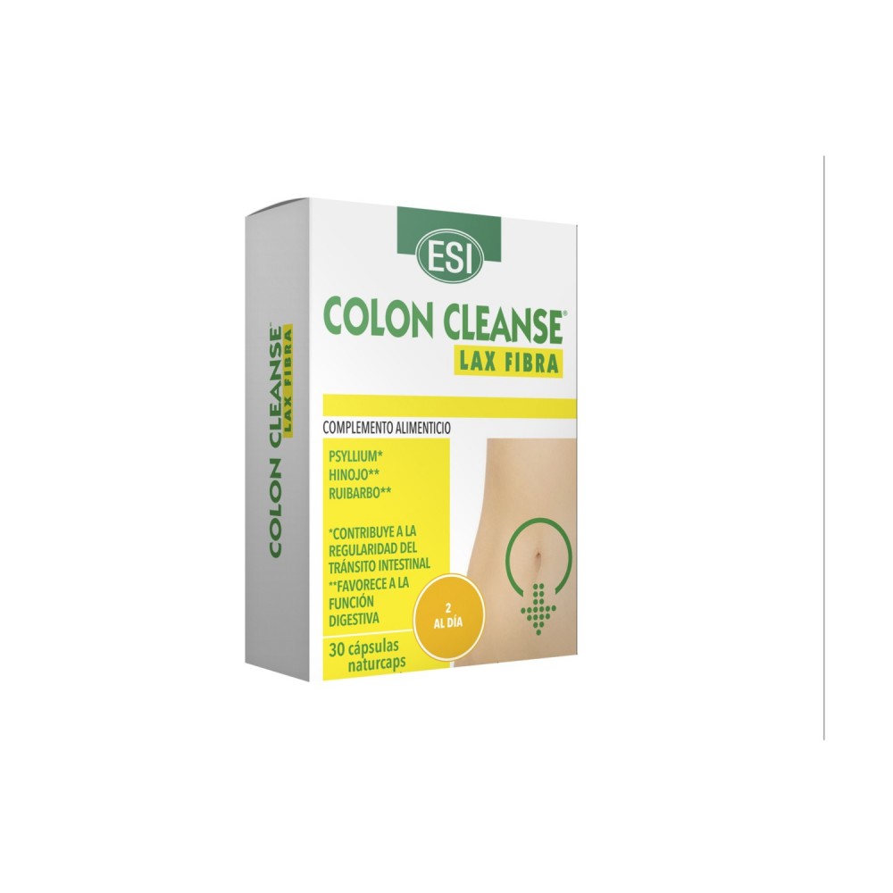 COLON CLEANSE Lax Fibra 30 Cápsulas de ESI ESI LABORATORIOS ESI-39010215 Laxantes salud.bio
