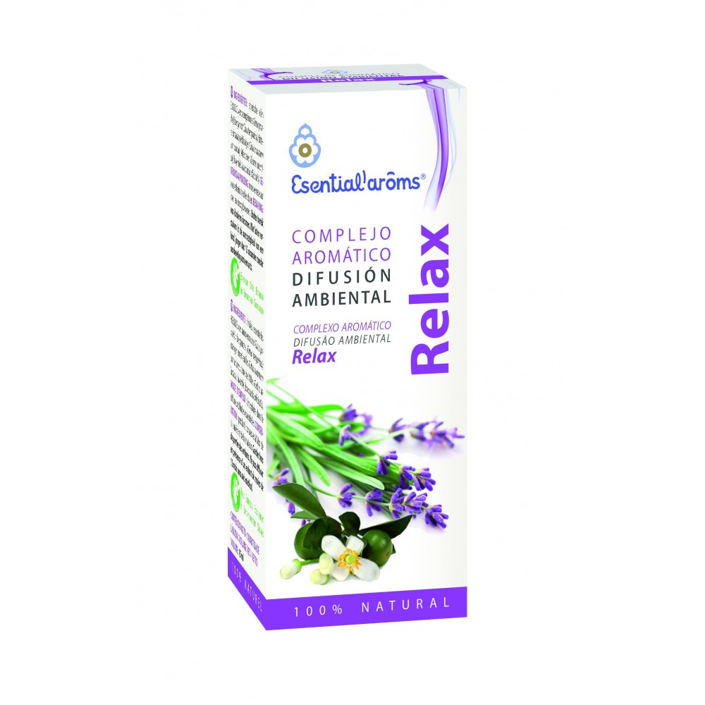 Complejo Relajante 15ml a base de aceites esenciales 100% Natural de Esential'Aroms INTERSA 50021 Inicio salud.bio