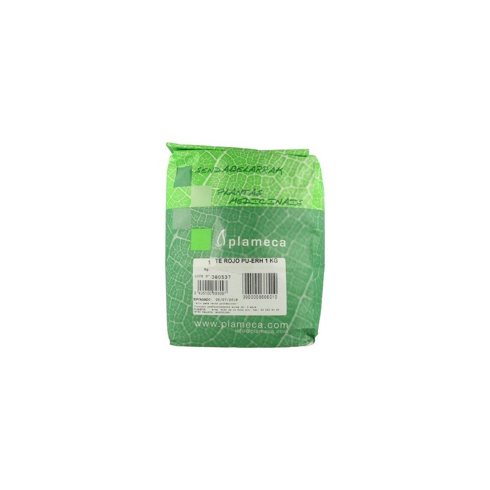 Té Rojo PU-ERH 1Kg de Plameca Plameca PLA-086429 Plantas Medicinales salud.bio