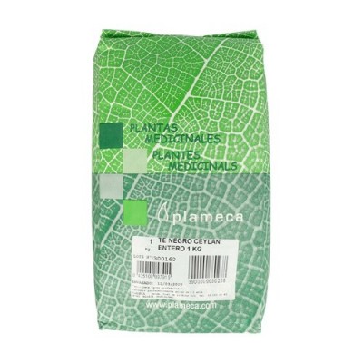 Té Negro Ceylan entero 1Kg de Plameca Plameca PLA-084029 Plantas Medicinales salud.bio
