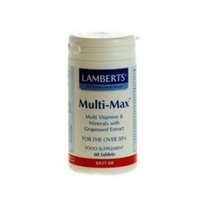 Multi Max de Lamberts 60 tabletas Lamberts 5055148400378 Inicio salud.bio