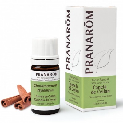 Canela de Ceilan Corteza Aceite Esencial Natural Quimiotipado de Pranarôm Pranarom 22123 Acéites esenciales salud.bio