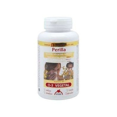 Perilla Aceite Vegetal Virgen 120 Perlas Omega 3 Vegetal de Intersa INTERSA INT-00296 Sistema inmunitario salud.bio