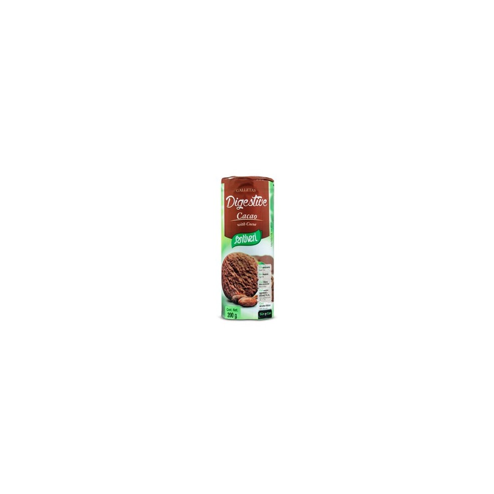 Galletas Digestive Cacao Santiveri Santiveri  0.10020858 Ayudas aparato Digestivo salud.bio
