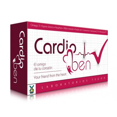 Cardioben de Laboratorios Tegor Tegor T30285 Sistema circulatorio salud.bio