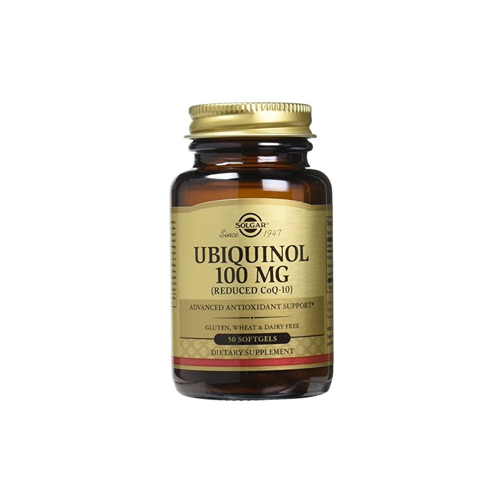 Ubiquinol (Q10) maxima absorción de Solgar SOLGAR 162641 Antioxidantes salud.bio