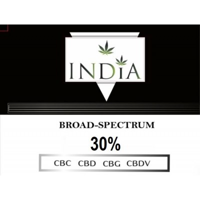 CBD 30%, CBG, CBDV, CBC, MCT Broad Spectrum 10ml de India lab India Cosmetec and food 9400501001833 Plantas Medicinales salud...
