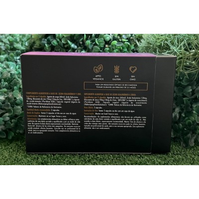 Ácido Hilauronico 60 Cápsulas 120mg de WAY DIET LAB WAY DIET LABORATORIO WDT 00168 Nutricosmética salud.bio