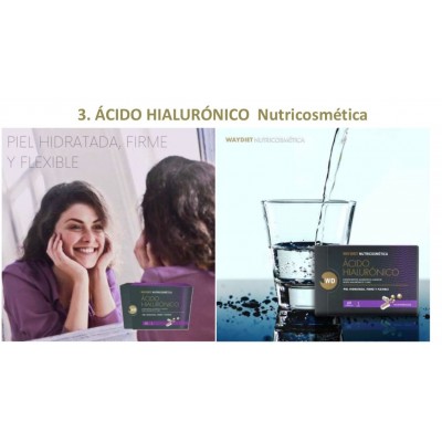 Ácido Hilauronico 60 Cápsulas 120mg de WAY DIET LAB WAY DIET LABORATORIO WDT 00168 Nutricosmética salud.bio