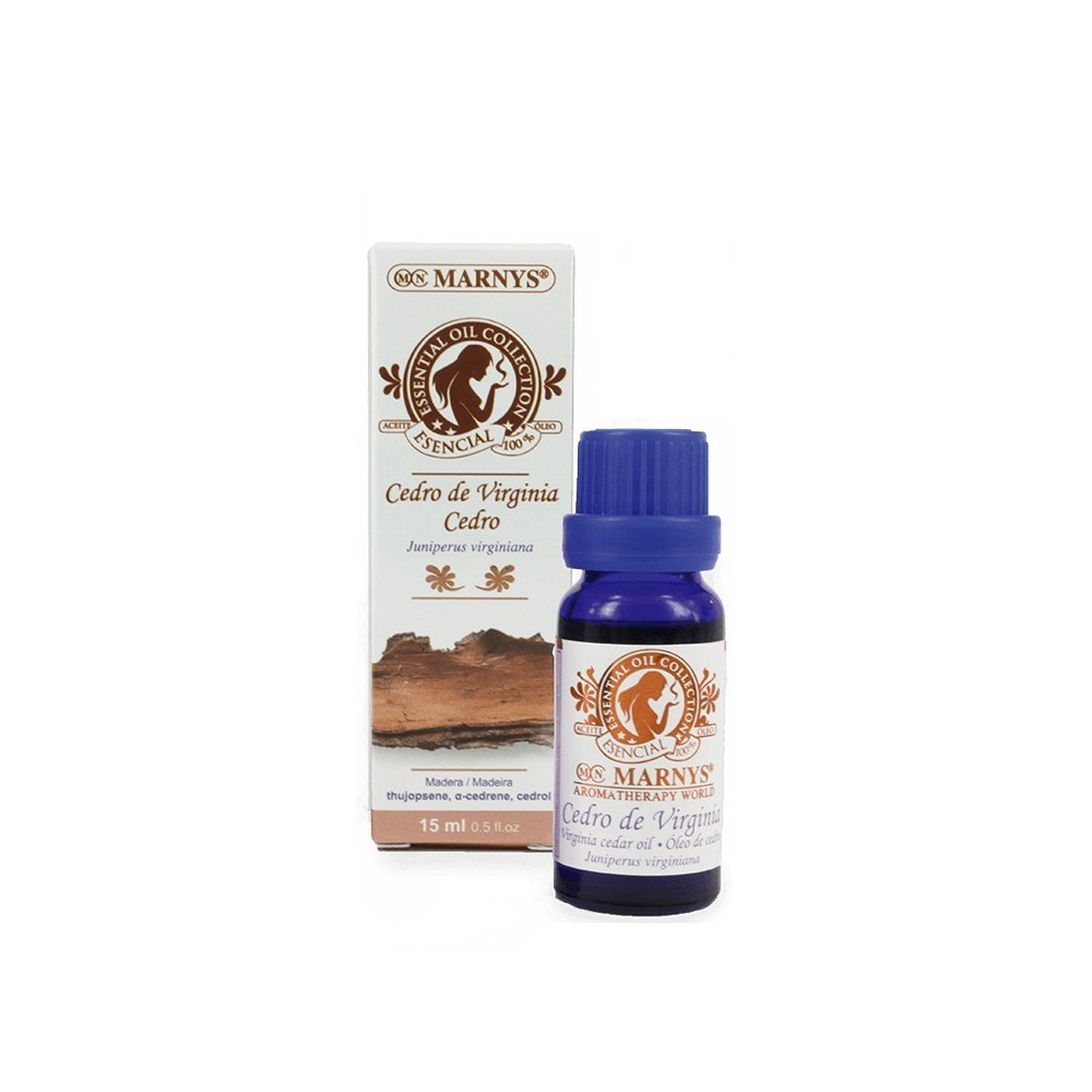 Aceite esencial de Cedro de Virginia de Marnys 15 ml Marnys AE119 Aceites esenciales uso topico salud.bio