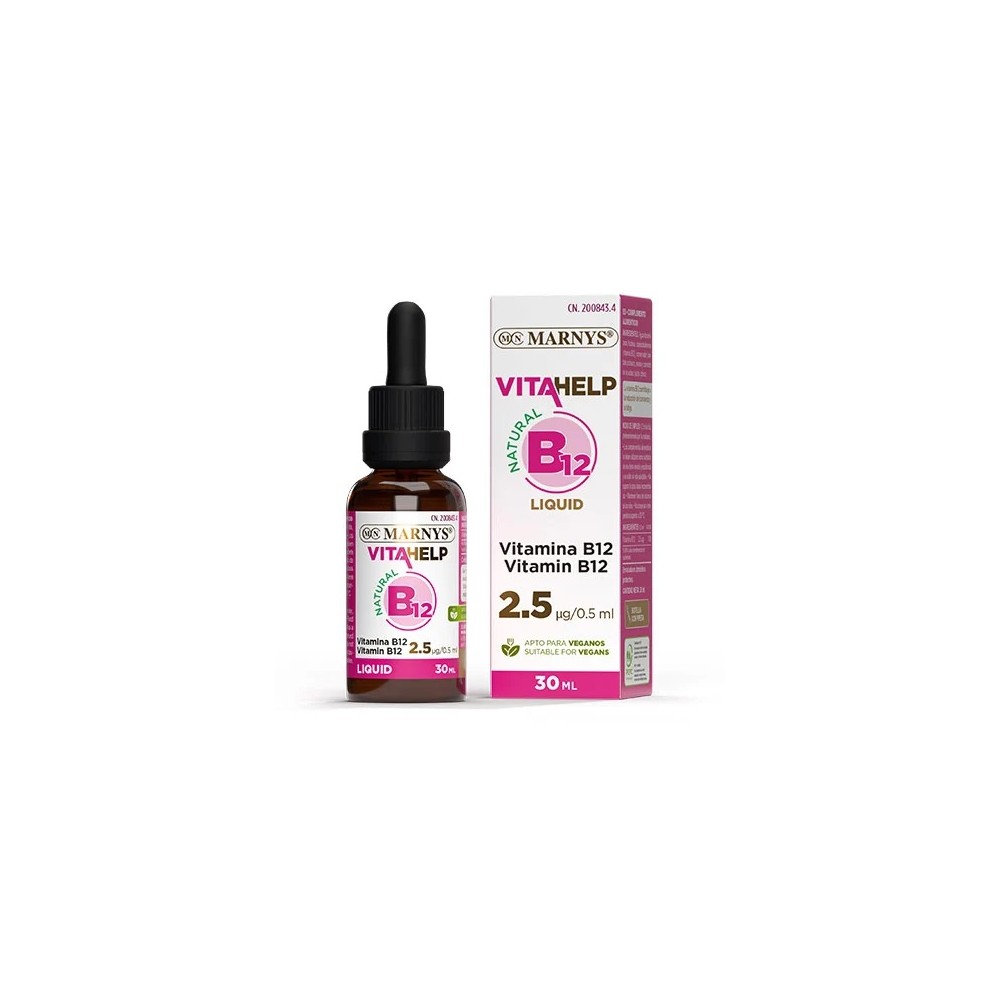 Vitamina B12 líquida 30ml de Marnys Marnys MN431 Vitamina B salud.bio