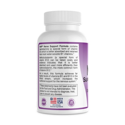 Nerve support formula de RHP Health Products Real Health Products 852029007009 Estados emocionales, ansiedad, estrés, depresi...