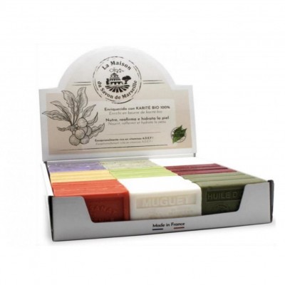 Jabón BIO de leche de burra y Karité de La Maison Santiveri  51960601 Cuidado externo e higiene salud.bio