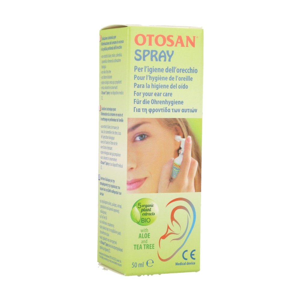 Spray oidos con Aloe de Otosan Santiveri  45740101 Cuidado externo e higiene salud.bio
