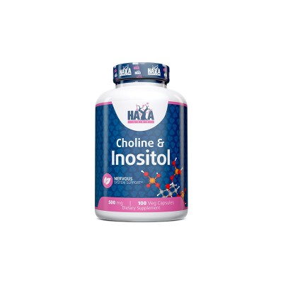 Choline & inositol 100 Caps. de Haya labs Haya Labs LLC 29905 Vitamina B salud.bio
