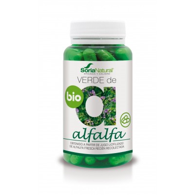 Verde de Alfalfa en cápsulas de Soria Natural SORIA NATURAL  Plantas Medicinales salud.bio