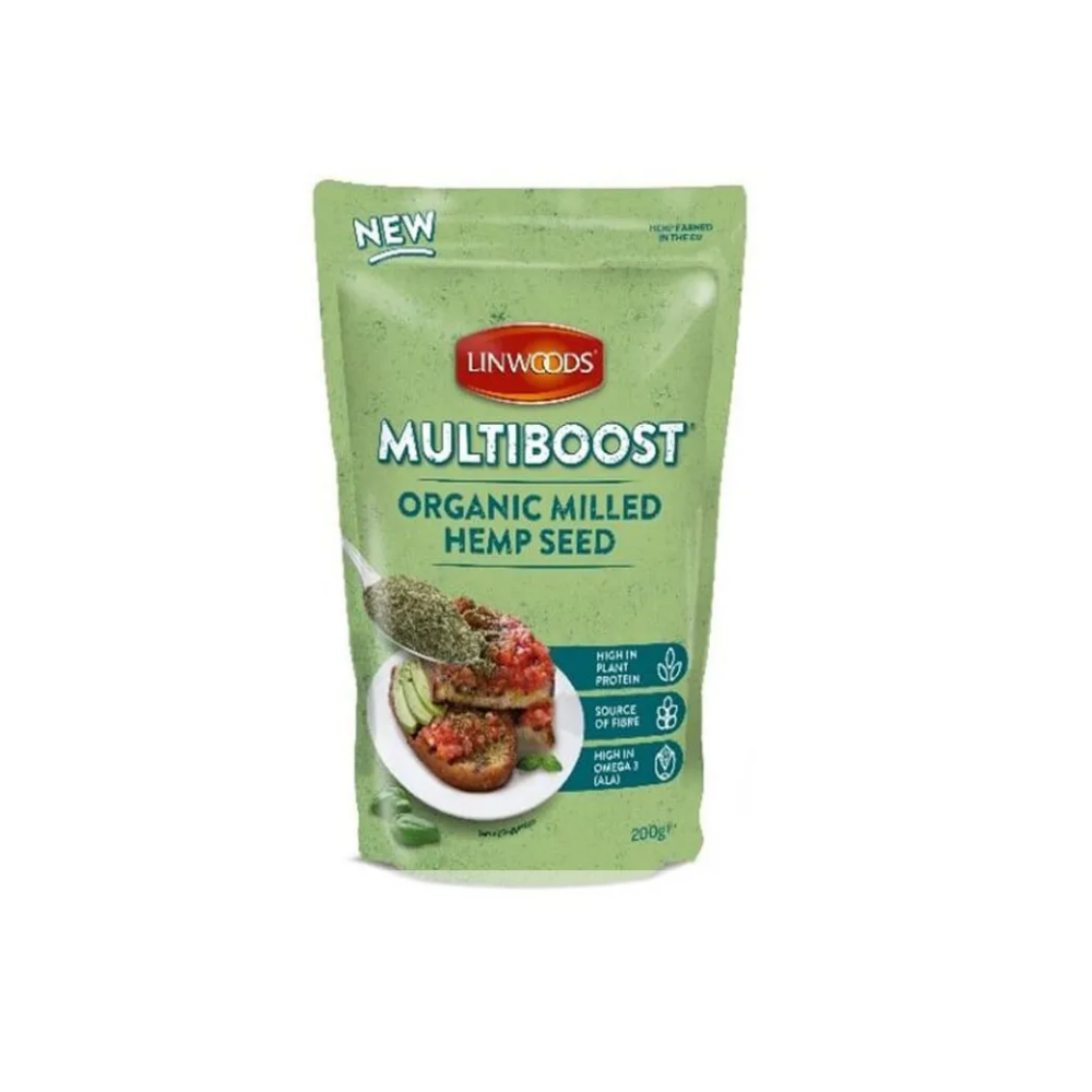 Multiboost Semillas de Cáñamo molidas BIO 200g de Linwoods linwoods 1231-004 Super Alimentos salud.bio