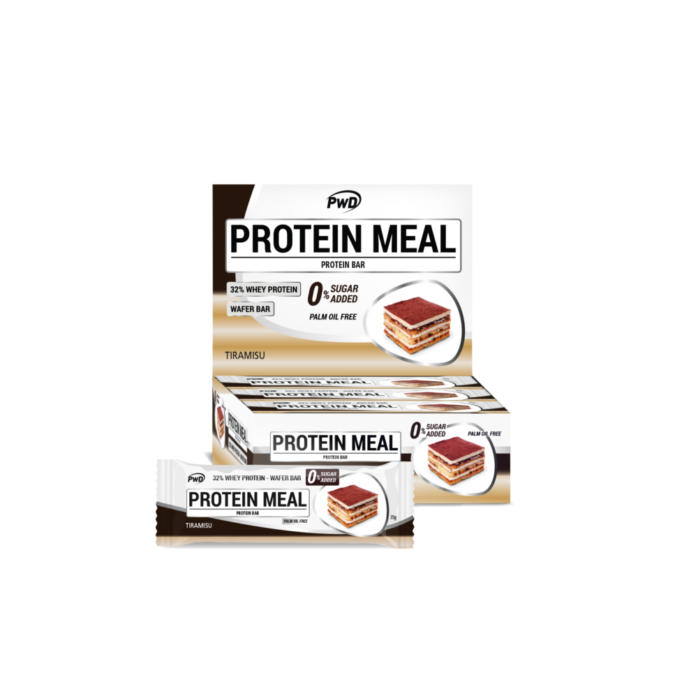 Barrita proteíca sabor Tiramisu sin azúcar de PWD PWD NUTRITION SL PWD-896 Proteinas salud.bio