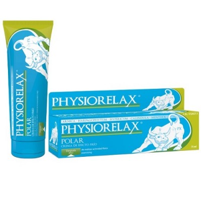 Physiorelax POLAR Crema (efecto frio) 75mL Physiorelax 172457.1 Articulaciones, Huesos, Tendones y Musculos, componen el Apar...