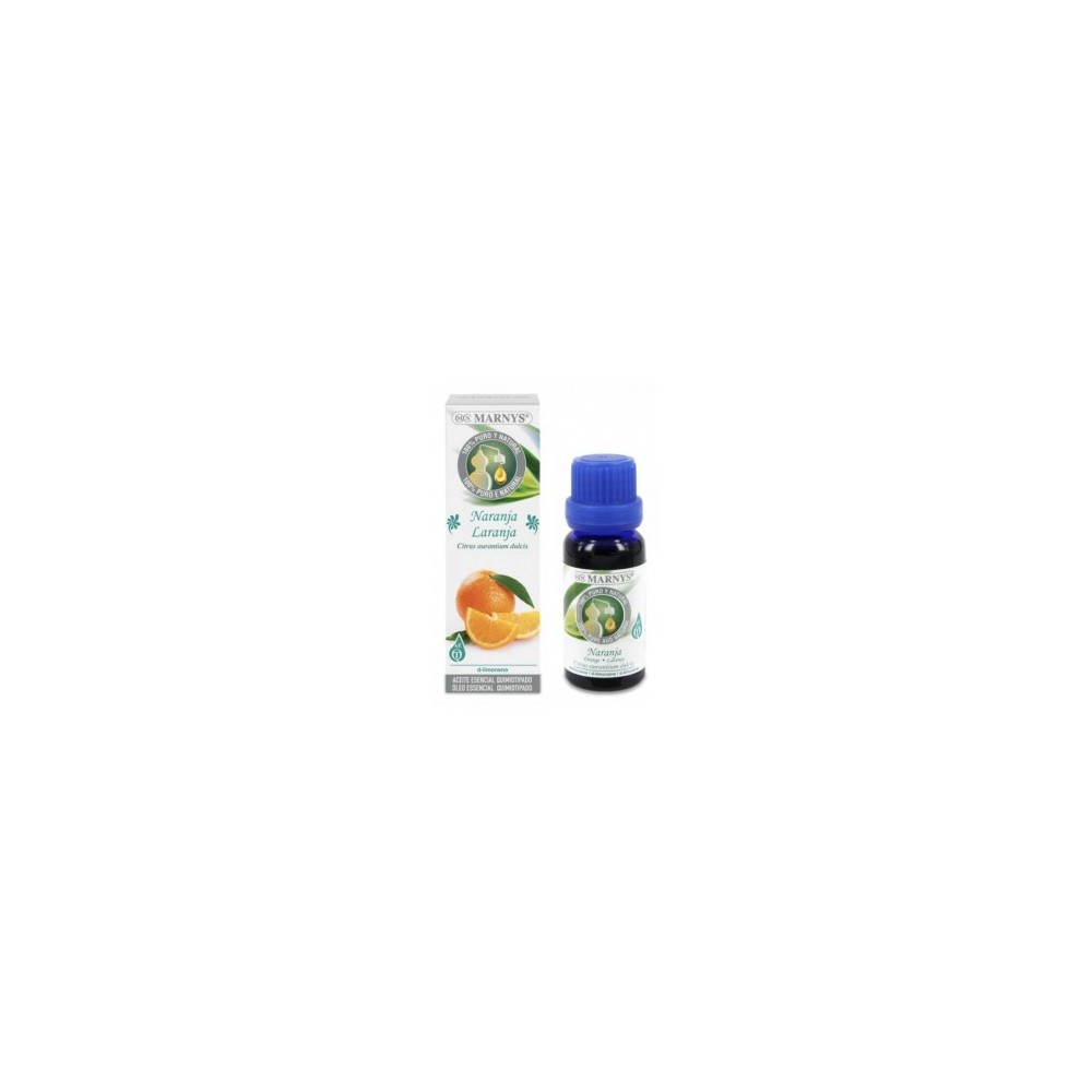 Aceite esencial de Naranja 15 ml de Marnys Marnys AA019 Aceites esenciales uso interno salud.bio