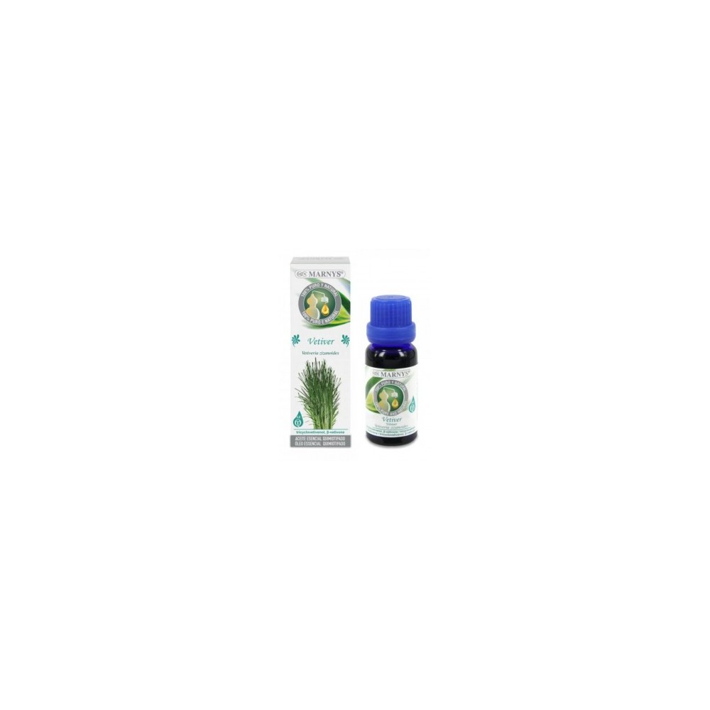 Aceite esencial de Vetiver Marnys 15 ml Marnys AA010 Aceites esenciales uso interno salud.bio