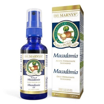 Aceite de Macadamia Puro 50ml uso tópico de MARNYS® Marnys AP209 Aceites naturales salud.bio