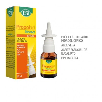 Propolaid RinoAct Spray 20ml de ESI ESI ESI-21011502 Sistema respiratório salud.bio