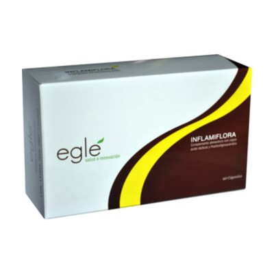 InflamiFlora 60 cápsulas de eglé Egle PRO-2100264 Ayudas aparato Digestivo salud.bio